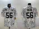 New York Giants Lawrence Taylor Nike Arctic Camo 2024 Salute to Service Limited Jersey