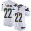 Women Chargers #22 Jason Verrett Nike white Color Rush Limited Jersey