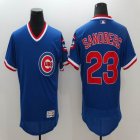 2016 Chicago Cubs #23 Ryne Sandberg blue Flexbase Authentic Collection Jersey