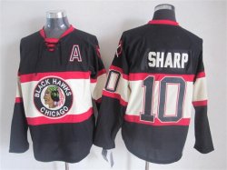 Chicago Blackhawks Patrick Sharp 10# black nhl hockey A patch