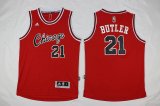 Chicago Bulls Jimmy Butler #21 red basketball Jersey