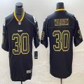 Nike Steelers #30 Warren black fashion NFL Jerseys 04