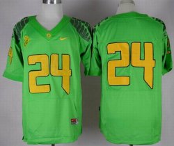 Oregon Ducks Thomas Tyner 24 NCAA Elite Football Jersey - Green