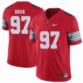 Custom Ohio State #97 Joey Bosa red college football Color Rush Limited Jerseys