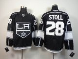 Los Angeles Kings #28 Jarret Stoll Black NHL Jerseys