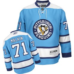 NHL Pittsburgh Penguins #71 E.Malkin Blue Jersey