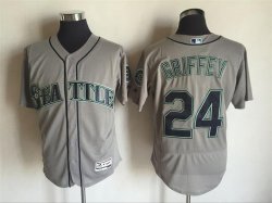 2016 Seattle Mariners #24 Ken Griffey gray Flexbase Authentic Collection Jersey