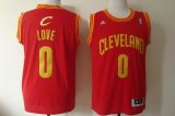 Cleveland Cavaliers Love #0 red Swingman nba jerseys