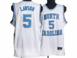 North carolina 5# LAWSON white Jerseys