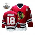 Denis Savard Jersey 18 Red Throwback Chicago Blackhawks Jerseys