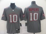 Houston Texans #10 DeAndre Hopkins gray fashion Color Rush Limited Jersey