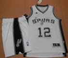 San Antonio Spurs #12 LaMarcus Aldridge white NBA Basketball suits