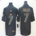 Nike Jacksonville Jaguars #7 Nick Foles black gold Color Rush Limited Jersey