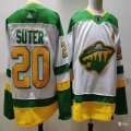 Adidas Minnesota Wild #20 Ryan Suter White Ice hockey jersey-PD