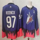 Adidas Arizona Coyotes #97 Roenick Purple 2020-21 Reverse Retro Alternate NHL Jersey-PD