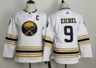 Youth Adidas Buffalo Sabres #9 Elchel white NHL hockey Jerseys 50th Anniversary Edition