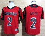 adidas Louisville Cardinals 2013 March Madness Russ Smith 2 Authentic red Jersey