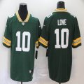 Packers #10 Jordan Love Nike green Color Rush Limited Jersey