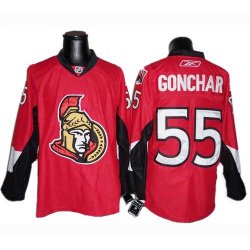 Ottawa Senators 55 Gonchar Red nhl jerseys