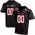 Custom Texas Tech black NCAA Football Jerseys