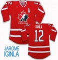 nhl 12 JAROME IGINLA Team Canada Red Jersey