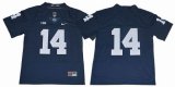 Penn State Nittany Lions #14 dark blue College Football Color Rush Limited Jersey