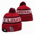 2024 St.Louis Cardinals red white MLB Cuffed Knit Hats