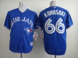 Toronto Blue Jays Authentic 66 Munenori Kawasaki Blue mlb Jerseys