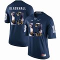 Custom Penn State #13 Saeed Blacknall blue fashion college football jersey