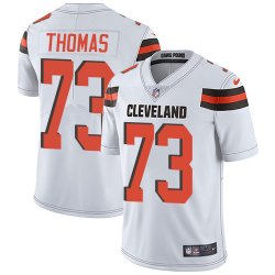 Cleveland Browns #73 Toe Thomas white Nike Color Rush Limited Jerseys