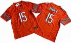 Chicago Bears 15# Rome Odunze Orange Nike Vapor F.U.S.E. Limited Jersey