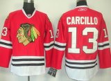 2011 Chicago Blackhawks jerseys 13 CARCILLO red hockey Jerseys