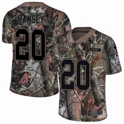 Men Jacksonville Jaguars #20 Jalen Ramsey nike Camo Color Rush Limited Jersey