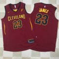 Nike Cleveland Cavaliers 23 LeBron James red nba basketball jersey