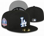 2023 Los Angeles Dodgers black MLB Snapback Hats-YD