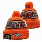 2024 Broncos orange yellow white NFL Sports Cuffed Knit Hats