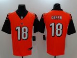 Nike Cincinnati Bengals A.J. Green #18 orange Color Rush Limited Jersey