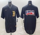 Nike Boston Red Sox blank black majestic baseball jerseys 01