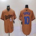 Nike Los Angeles Dodgers #10 Justin Turner majestic baseball jerseys Joint Name