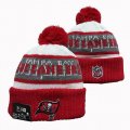 2024 Tampa Bay Buccaneers red white gray NFL Sports Cuffed Knit Hats 01