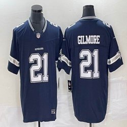 Dallas Cowboys #21 Gilmore blue Nike Color Rush Limited Jersey 03