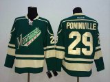 Reebok Minnesota Wild #29 Jason Pominville green nhl jerseys