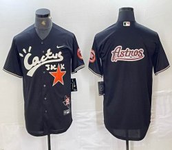 Nike Houston Astros blank black baseball Joint name -BD 01