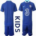 2022-2023 Chelsea club blue kid soccer jerseys home