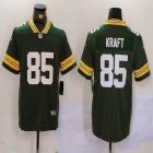 Nike Green Bay Packers #85 Tucker Kraft green Color Rush Limited Jersey