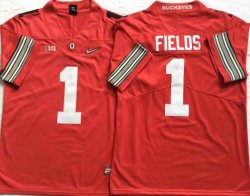 Ohio State Buckeyes #1 Justin Fields red Nike limited ncaa Jersey(1)