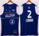 2021 Los Angeles Clippers #2 Kawhi Leonard blue All Star NBA basketball Jersey-XD