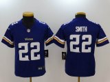 Youth Nike Dallas Vikings 22 Smith Purple Color Rush Limited Jersey