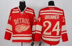 Reebok Detroit Red Wings BRUNNER 24 new Red NHL Jersey