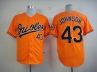 Baltimore Orioles 43 Jim Johnson orange MLB Jerseys